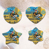 Gold Coast Titans Ornaments - Custom Christmas Snowflakes Gold Coast Titans Mascot Ornaments