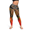 Australia Leggings - Aboriginal Inspired Naidoc Week Dot Painting Style