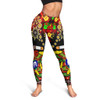 Australia Leggings - Aboriginal Inspired Sorry Day Dot Painting Style