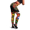 Australia Leggings - Aboriginal Inspired Sorry Day Dot Painting Style