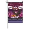 Manly Warringah Sea Eagles Flag - Christmas Manly Warringah Sea Eagles Aboriginal Inspired and Ugly Style Flag