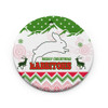 South Sydney Rabbitohs Ornaments - Merry Christmas South Sydney Rabbitohs Aboriginal Inspired Culture Ornaments