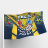 Parramatta Eels Flag - Go Parra Parramatta Eels Aboriginal Inspired Patterns Flag