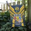 Parramatta Eels Flag - Go Parra Parramatta Eels Aboriginal Inspired Patterns Flag