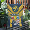 Parramatta Eels Flag - Go Parra Parramatta Eels Aboriginal Inspired Patterns Flag