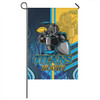 Gold Coast Titans Flag - Gold Coast Titans Ball Aboriginal Inspired Indigenous Sport Style Flag