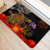 Australia Aboriginal Inspired Door Mat - Celebrate Naidoc Week Aboriginal Inspired Platus Door Mat