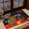 Australia Aboriginal Inspired Door Mat - Celebrate Naidoc Week Aboriginal Inspired Platus Door Mat