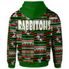 South Sydney Rabbitohs Hoodie - South Sydney Rabbitohs Merry Christmas Random Square Pattern Hoodie