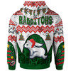 South Sydney Rabbitohs Hoodie - South Sydney Rabbitohs Tree With Aboriginal Inspired Pattern Hoodie