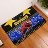 North Queensland Cowboys Christmas Door Mat - North Queensland Cowboys Aboriginal Inspired And Ugly Style Door Mat