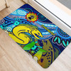 Parramatta Eels Naidoc Week Door Mat - Aboriginal Inspired Patterns Door Mat