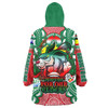 South Sydney Rabbitohs Naidoc Custom Snug Hoodie - Souths Super Bunny Naidoc Week For Our Elders Aboriginal Inspired Oodie