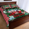 South Sydney Rabbitohs Naidoc Custom Quilt Bed Set - Souths Super Bunny Naidoc Week For Our Elders Aboriginal Inspired