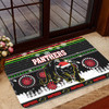 Penrith Panthers Christmas Door Mat - Penrith Panthers Aboriginal Inspired and Ugly Style Door Mat