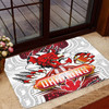 Illawarra and St George Door Mat - Custom Indigenous Super Illawarra and St George Scratch Style