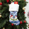 Canterbury-Bankstown Christmas Stocking - Custom Personalized Merry Canterbury-Bankstown Christmas Indigenous Style