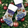 Canterbury-Bankstown Christmas Stocking - Custom Personalized Indigenous Super Canterbury-Bankstown