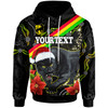 Penrith Panthers Christmas Hoodie - Custom Penrith Panthers Aboriginal Inspired Xmas Hoodie