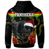 Penrith Panthers Christmas Hoodie - Custom Penrith Panthers Aboriginal Inspired Xmas Hoodie