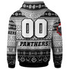 Penrith Panthers Hoodie - Custom Penrith Panthers Mascot Knitted Christmas Patterns Hoodie