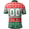 South Sydney Rabbitohs Polo Shirt - Custom Rabbitohs Glory, Glory! Knitted Christmas Polo Shirt