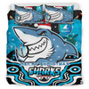 Cronulla Christmas Bedding Set - Custom Christmas Super Cronulla Indigenous Duvet Cover