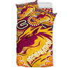 Australia Brisbane City Custom Bedding Set - Indigenous Super Bronxnation Bedding Set
