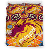 Australia Brisbane City Custom Bedding Set - Indigenous Super Bronxnation Bedding Set
