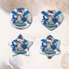 Canterbury-Bankstown Bulldogs Christmas Ornaments - Canterbury-Bankstown Bulldogs Aboriginal Inspired Christmas Ornaments