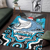 Cronulla Christmas Area Rug - Custom Christmas Super Cronulla Indigenous Rug