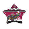 Maroons Rugby Christmas Ornaments - Maroons Ugly Christmas and Aboriginal Inspired Ornaments