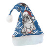 Canterbury-Bankstown Bulldogs Christmas Hat - Bulldogs Merry Christmas Random Square Pattern Hat
