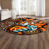 South West Sydney Custom Indigenous Round Rug - This is My Jungle Round Rug