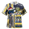 North Queensland Hawaiian Shirt - Merry "Super North Queensland" Christmas Scratch Ho Ho Ho Hawaiian Shirt