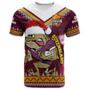 Cane Toads T-shirt - Custom Cane Toads Aboriginal Inspired Christmas Vibes T-shirt