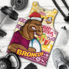 Brisbane Broncos Men Tank Top - Brisbane Broncos Mascot Knitted Christmas Patterns Men Tank Top
