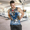 Canterbury-Bankstown Bulldogs Men Tank Top - Canterbury-Bankstown Bulldogs Mascot Knitted Christmas Patterns Men Tank Top