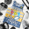 Parramatta Eels Men Tank Top - Parramatta Eels Mascot Knitted Christmas Patterns Men Tank Top