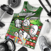 South Sydney Rabbitohs Men Tank Top - Christmas Tree Rabbit Ball Men Tank Top