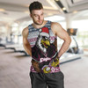 Australia Sea Eagles Men Tank Top - Eagles Mascot Knitted Christmas Patterns Men Tank Top