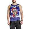 Canterbury-Bankstown Bulldogs Christmas Men Tank Top - Canterbury-Bankstown Bulldogs Ugly Christmas And Aboriginal Patterns Men Tank Top