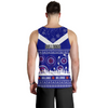 Canterbury-Bankstown Bulldogs Christmas Men Tank Top - Canterbury-Bankstown Bulldogs Ugly Christmas And Aboriginal Patterns Men Tank Top