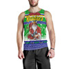 Canberra Raiders Christmas Men Tank Top - Canberra Raiders Ugly Christmas And Aboriginal Patterns Men Tank Top