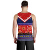 Sydney Roosters Christmas Men Tank Top - Sydney Roosters Ugly Christmas And Aboriginal Patterns Men Tank Top