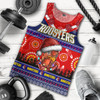 Sydney Roosters Christmas Men Tank Top - Sydney Roosters Ugly Christmas And Aboriginal Patterns Men Tank Top