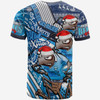 New South Wales League Blue Xmas T-shirt - Custom NSW Blues Cockroach's Army Fishing Inspired T-shirt
