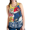 North Queensland Cowboys Women Racerback Tank - North Queensland Cowboys Mascot Knitted Christmas Patterns Women Racerback Tank