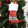 Redcliffe Dolphins Christmas Stocking - Redcliffe Dolphins Christmas with Ugly Pattern and Aboriginal Inspired Stocking