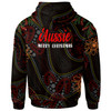 Aboriginal Christmas Hoodie - Custom Aussie Koala Christmas Tree with Aboriginal Inspired Hoodie